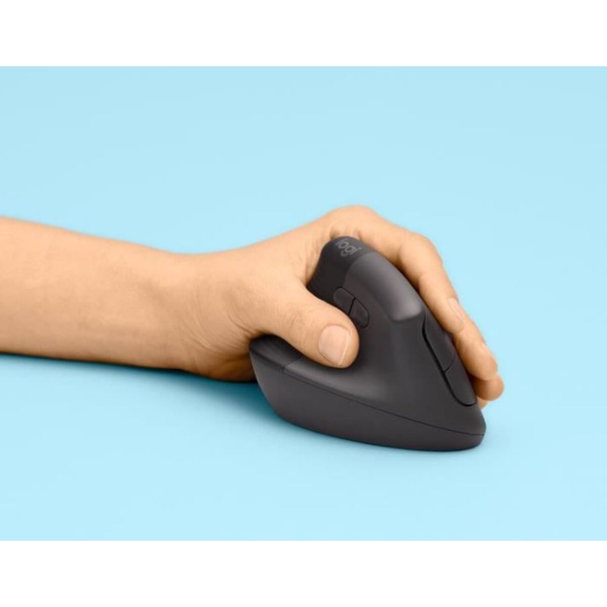 LOGITECH Lift Vertical Ergonomic Mouse Vertical mouse ergonomic left-handed optical 6 buttons wireless Bluetooth 2.4 GHz