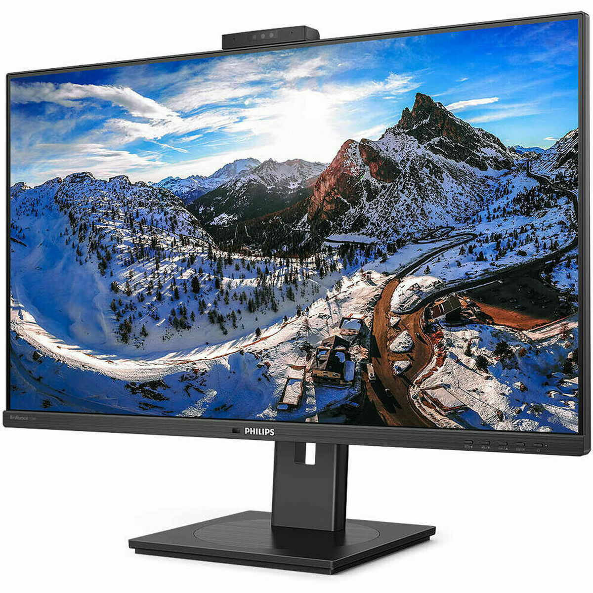 PHILIPS 329P1H/00 4K(UHD), 31.5, IPS, Webcam, 60Hz, 4ms, Adaptive Sync, Docking USB-C, USB-C Port, DP, HDMI, Height adj. Speaker