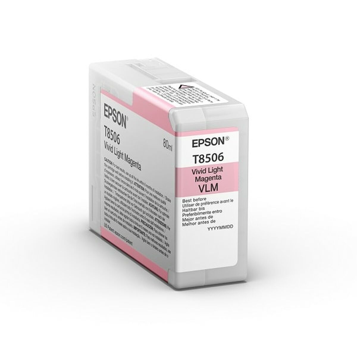 EPSON 5LB Singlepack Vivid Light Magenta T85060N UltraChrome HD ink 80ml