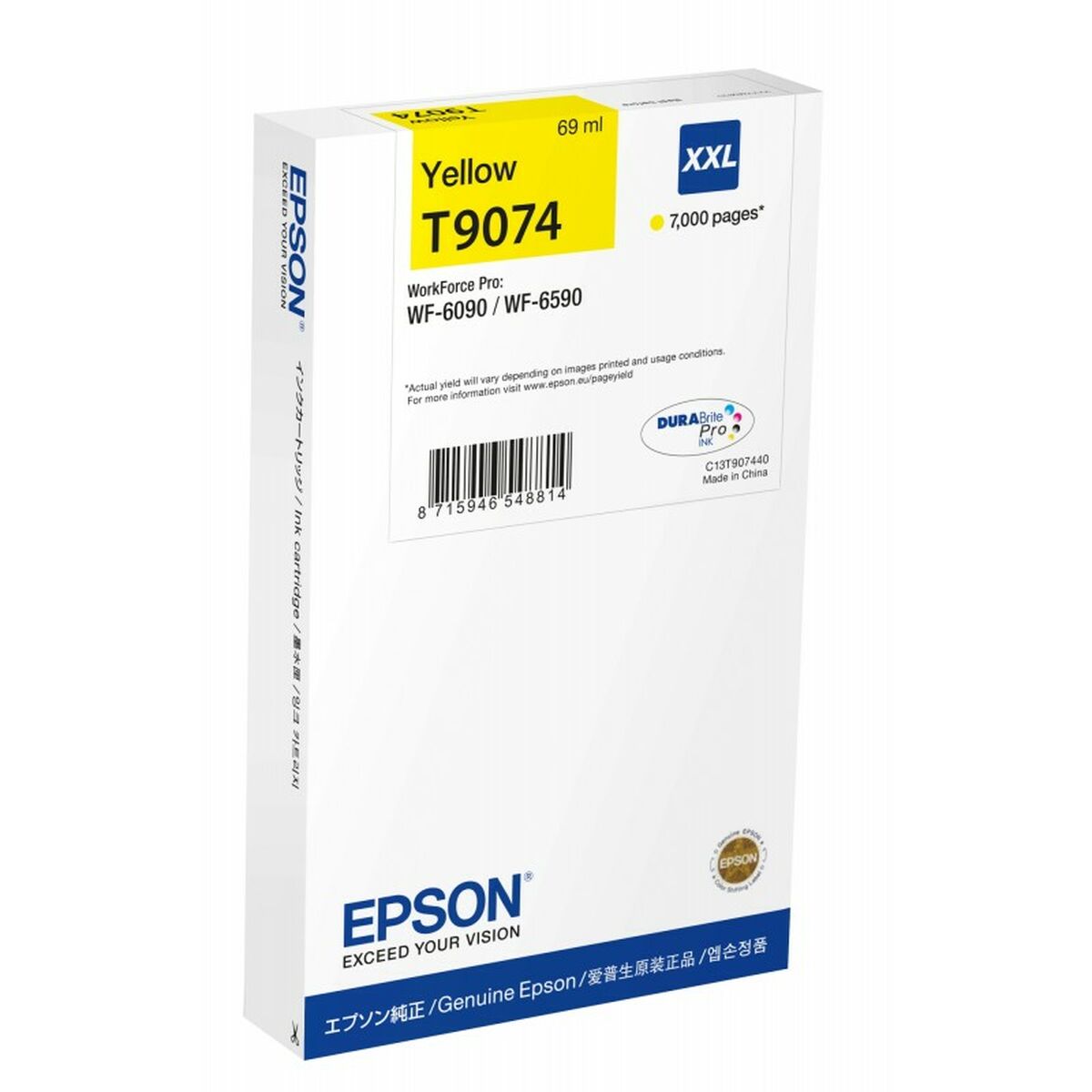 EPSON 1LB WF-6xxx Ink Cartridge Yellow XXL