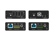 Kramer USB 2.0 with RS-232 & Audio PoC extender over extended-reach HDBT
