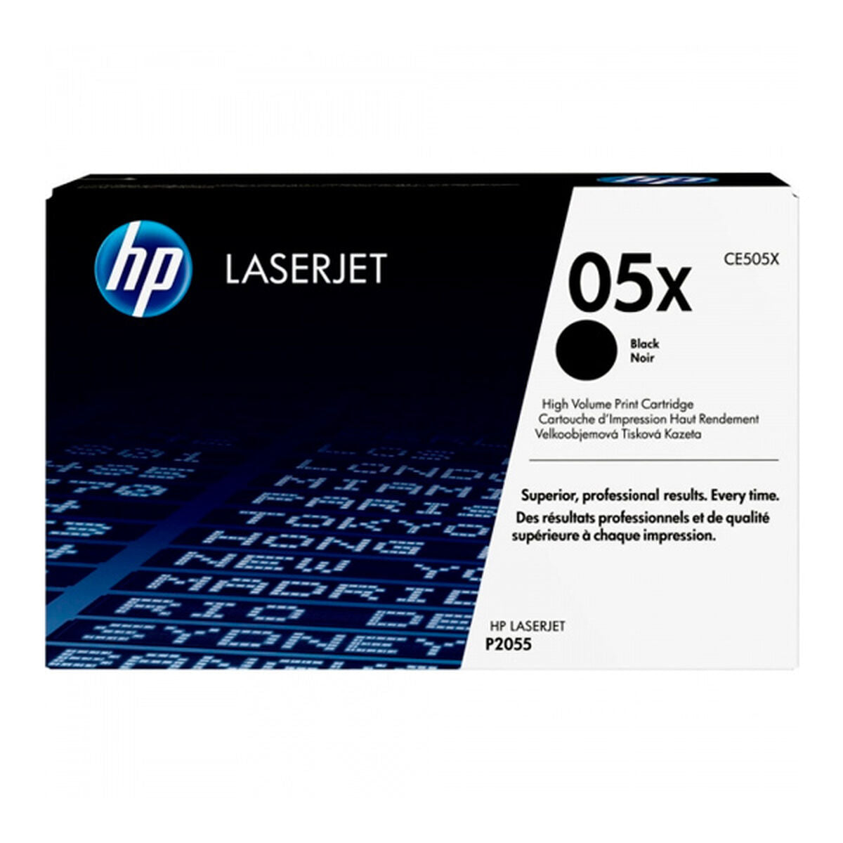 HP 05X original LaserJet Toner cartridge CE505X black high capacity 6.500 pages 1-pack Smart Printing Technology