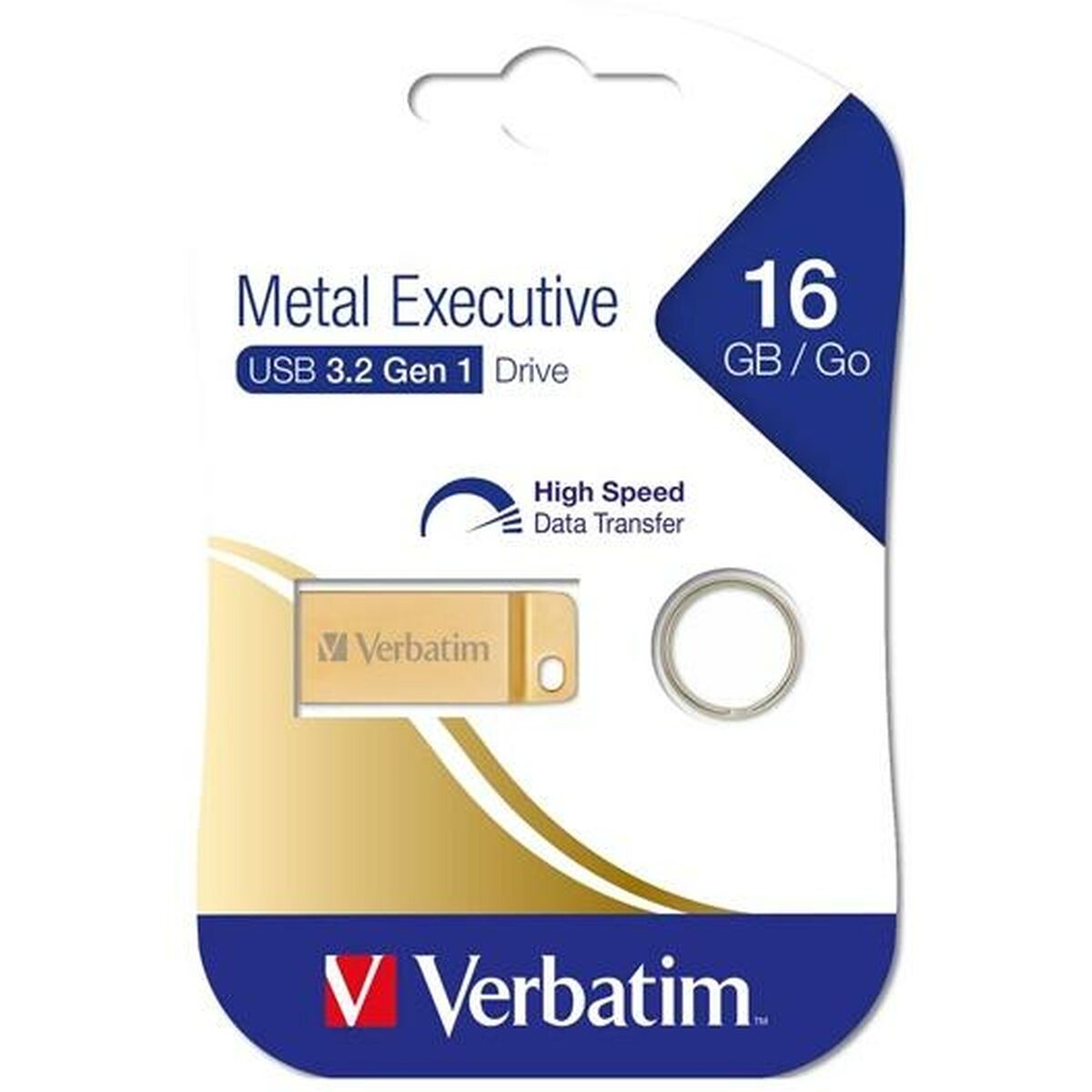 Metal Executive USB 3.0 Drive Gold 16GB