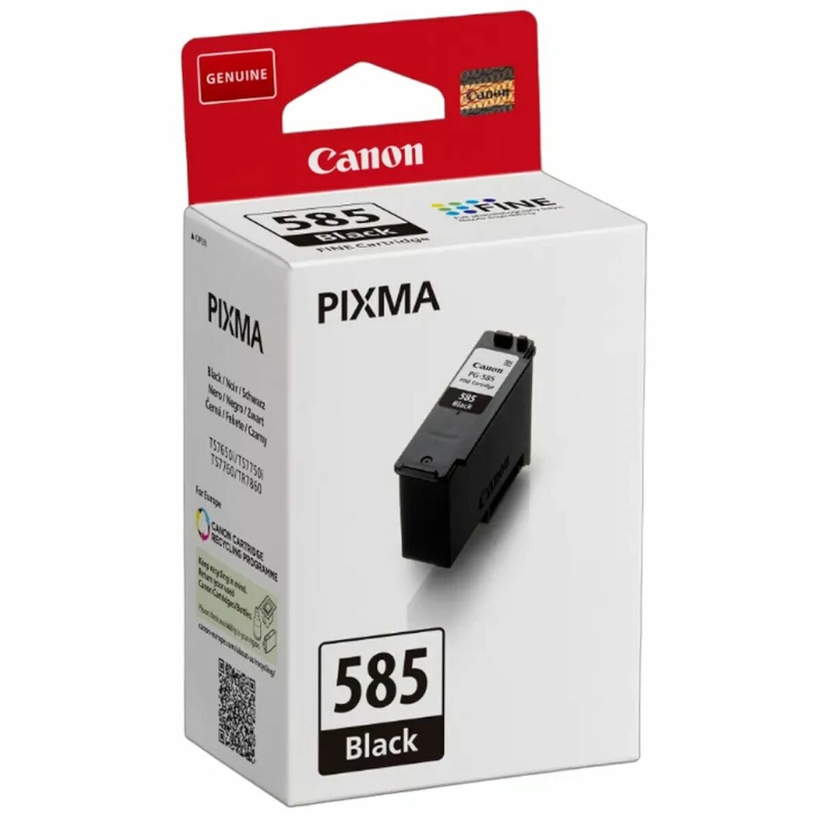 CANON pg-585 Ink Cartridge Europe