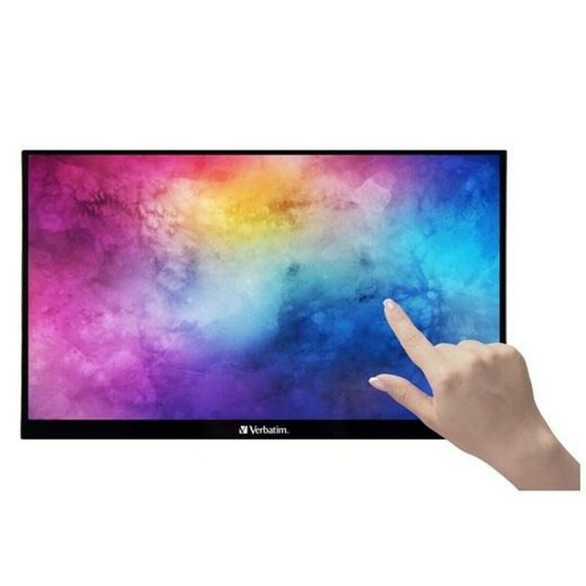 VERBATIM PMT-15 PORTABLE TOUCHSCREEN MONITOR 15.6p FULL HD 1080P METAL HOUSING WCF (P)