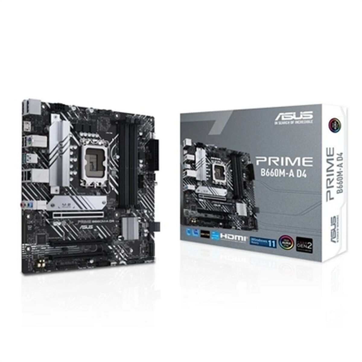 ASUS PRIME B660M-A D4-CSM Intel B660 LGA 1700 micro ATX