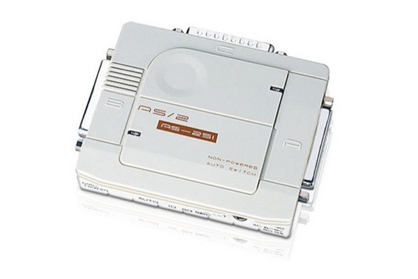 ATEN AS251S Auto-Switch série RS232 DB25 2 PC - 1 imprimante