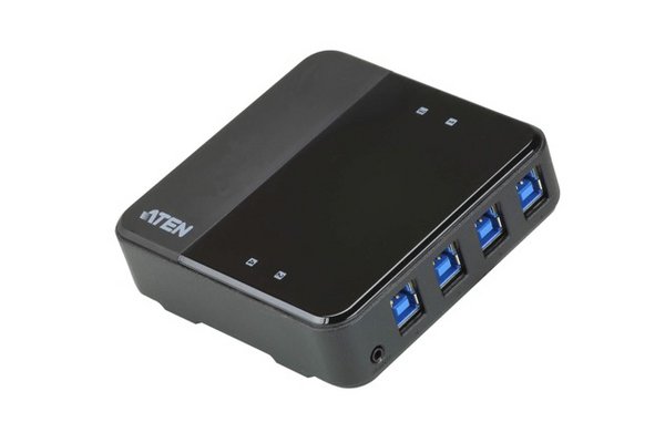 ATEN 4 x 4 USB 3.1 Gen1 Peripheral Sharing Switch
