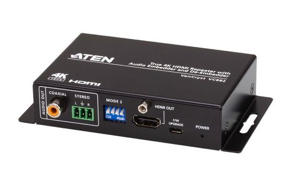 ATEN VC882 BOOSTER HDMI 4K 10M ET EMBEDDER / DE-EMBEDDER AUDIO