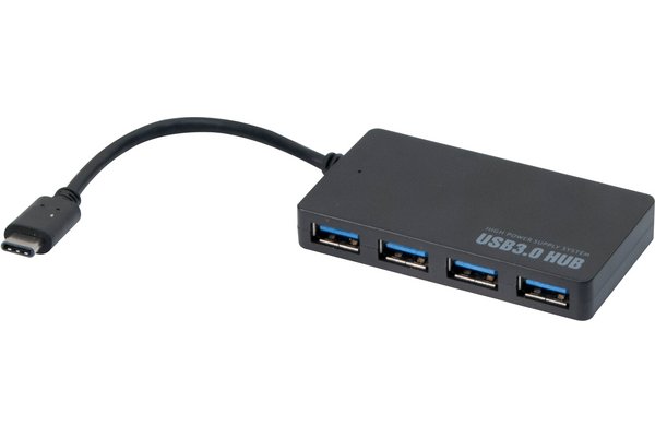 Hub USB 3.1 Type C vers 4 ports USB 3.0 Type A
