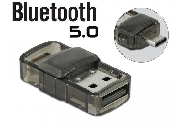 DEXLAN Clé USB BlueTooth 5.0 réversible Combo USB-C et USB-A