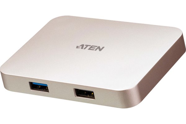 ATEN UH3235 USB 2.0 Type-C Or rose