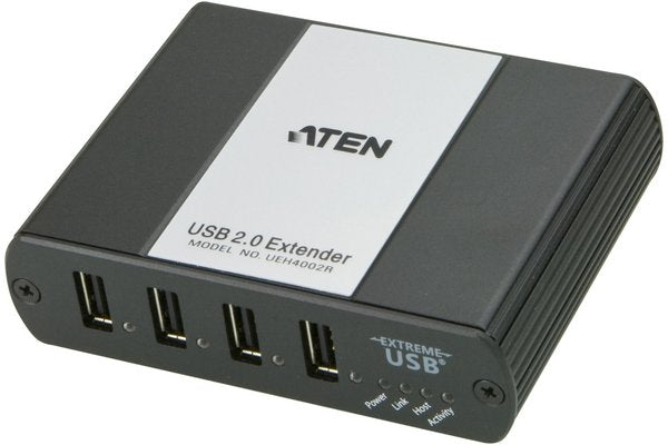 ATEN UEH4002A-AT-G extension audio/video Émetteur et récepteur AV Noir, Blanc