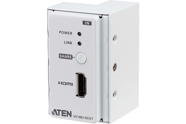 ATEN VE1801AEUT Transmetteur mural HDMI HDBaseT-Lite  EU/PoH