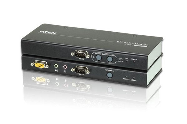 Aten CE750A prolongateur VGA/USB+AUDIO+RS232 sur CAT5 200M