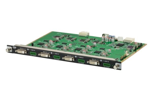 Aten VM7604 carte d entrée 4 ports DVI pour châssis VM1600