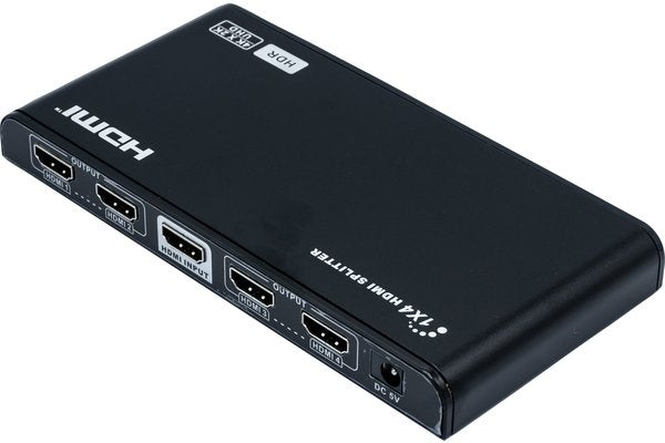 SPLITTER HDMI 2.0 4K HDR 18GBPS - 4 PORTS