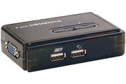 Pocket switch KVM VGA/USB 2 Ports avec câbles
