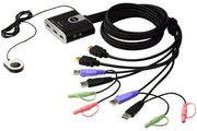 ATEN CS692-AT Commutateur KVM USB HDMI 2 ports avec audio