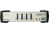 Aten CS1734B Switch KVM VGA/USB avec câbles - 4 U.C.