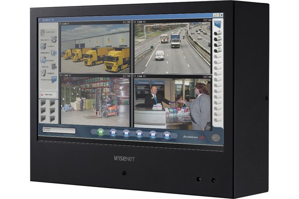 HANWHA- Moniteur de vidéosurveillance 10" SMT-1030PV