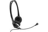 DACOMEX Casque-Micro AH730 stéréo Jack 3.5 mm noir/gris