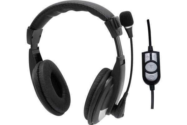 DACOMEX Casque-micro AH760-U stéréo USB