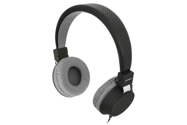 CAMPUS Casque Stéréo BE COLOR Jack 3.5 mm noir et gris