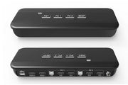 Switch KVM éco 2 ports double écran HDMI 4k / USB 2.0