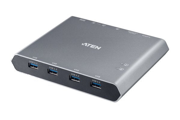 ATEN US3311 commutateur écran, clavier et souris Argent