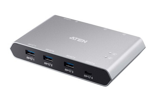 ATEN US3342 commutateur écran, clavier et souris Argent