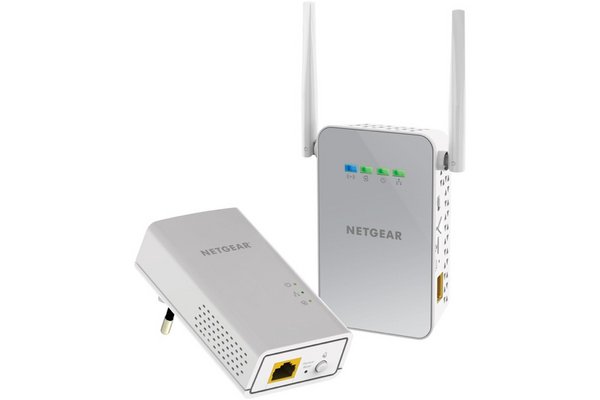 NETGEAR PLPW1000 pack 2 CPL 1000 Gigabit dont 1 CPL WiFi AC