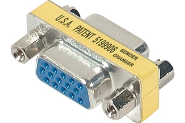 Mini changeur HD15 Femelle/Femelle (VGA)
