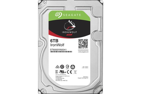 NAS HDD IronWolf 6TB 5.4k SATA