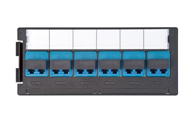 Module Quick Fit 6 LC duplex monomodes OS2