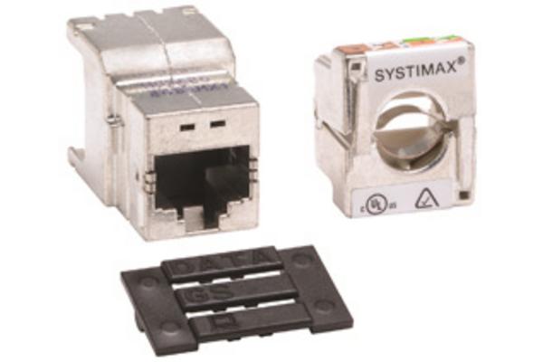 Prise Systimax RJ45 Cat6A blindé HGS620