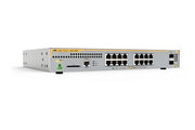 ALLIED L2+ managed switch 16x 10/100/1000Mbps POE ports 2x SFP uplink slots 1 Fixed AC power supply (P)