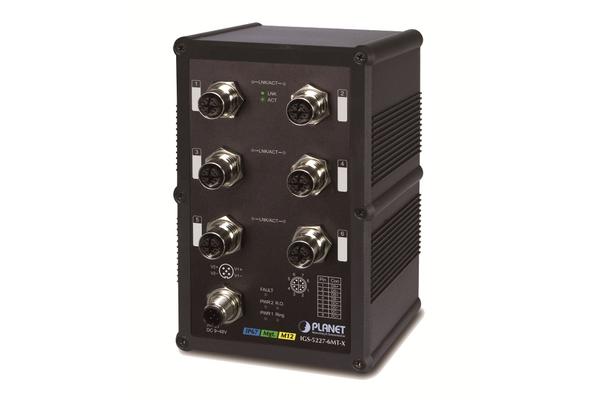 PLANET IGS-5227-6MT-X commutateur réseau Géré L2+ Aucun Bleu, Argent