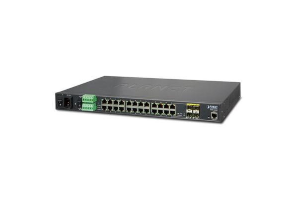 PLANET IGSW-24040T commutateur réseau Géré L3 Gigabit Ethernet (10/100/1000) 1U Noir