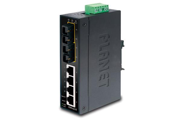 PLANET ISW-621TS15 commutateur réseau Non-géré L2 Fast Ethernet (10/100) Bleu