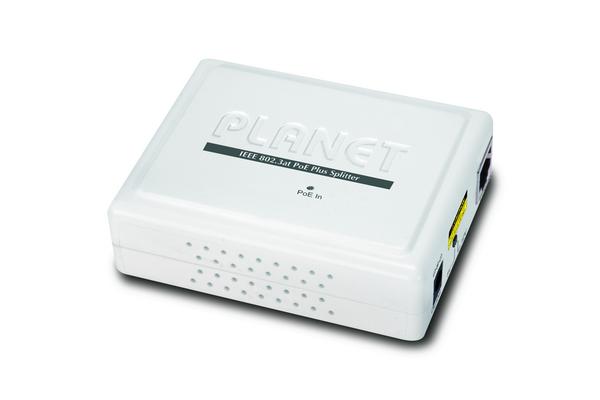 PLANET POE-161S séparateur voix-données Blanc Connexion Ethernet, supportant l'alimentation via ce port (PoE)