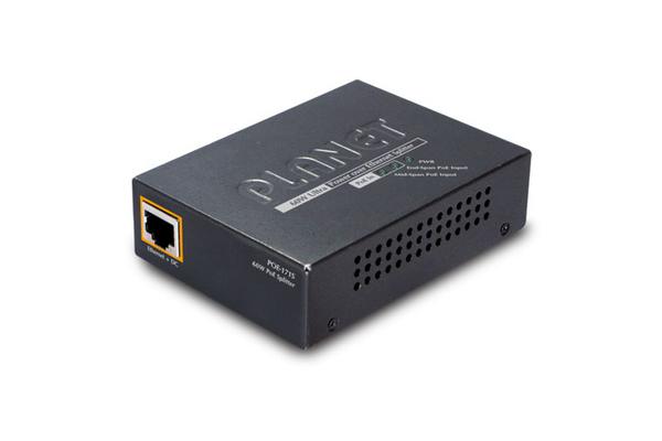 PLANET POE-171S séparateur voix-données Bleu Connexion Ethernet, supportant l'alimentation via ce port (PoE)