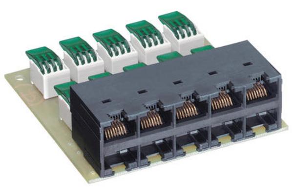 Bloc de 10 RJ45 câblées 36,45