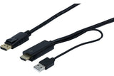 CORDON HDMI vers DisplayPort 4K -2M