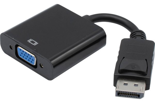 Convertisseur DisplayPort 1.2 actif vers VGA avec audio