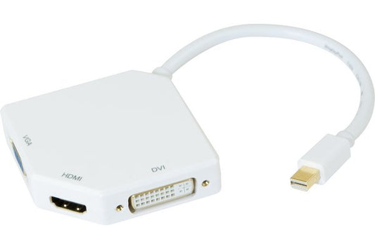 CONVERTISSEUR miniDisplayPort 1.2 vers DVI OU HDMI OU VGA