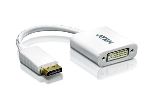 ATEN VC965-AT câble vidéo et adaptateur DVI-I Blanc