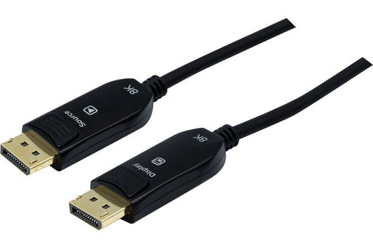 Cordon DisplayPort 1.4 8K hybride - 50 m