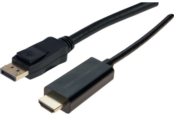 Cordon DisplayPort 1.2 vers HDMI 2.0 actif - 2M