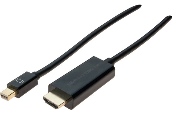 Cordon mini displayport 1.2 vers hdmi 2.0 actif - 2M